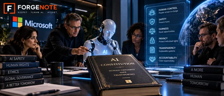 Microsoft Yapay Zekâya Bir “Anayasa” Yazıyor: Geleceğin Sistemleri İnsan Kontrolünden Çıkmamak İçin Hangi Sınırlarla Tasarlanacak?