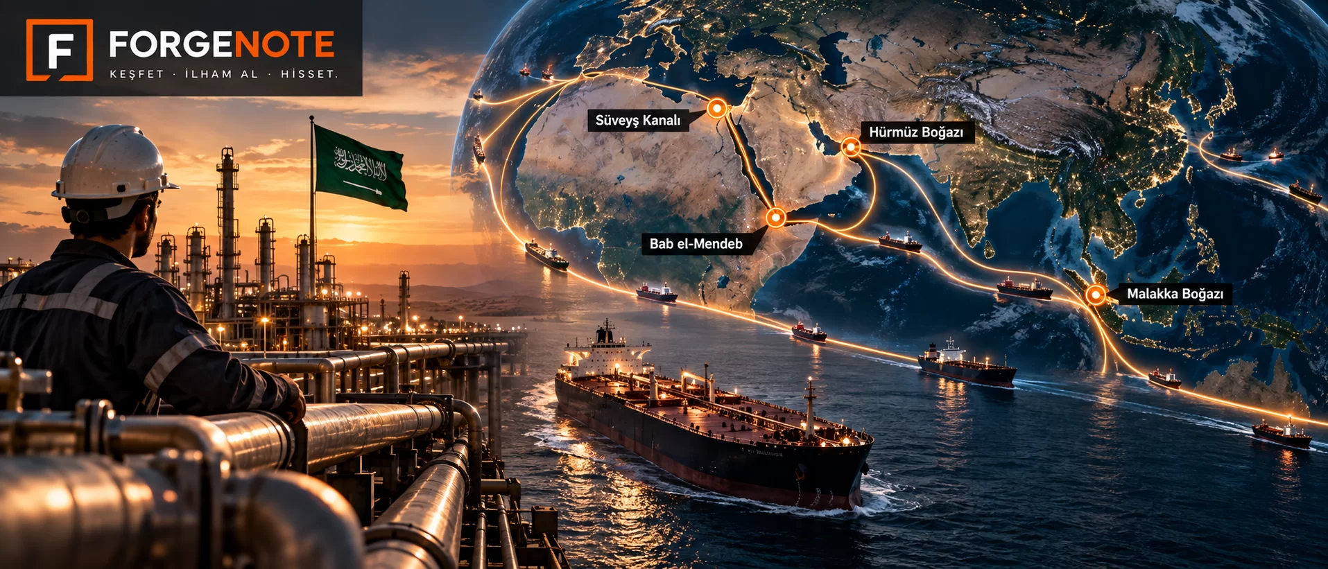 Dünyanın Petrolü Birkaç Kritik Hatta Ne Kadar Bağımlı? Suudi Arabistan’daki Kesinti Enerji Sisteminin Kırılganlığını Yeniden Gösterdi
