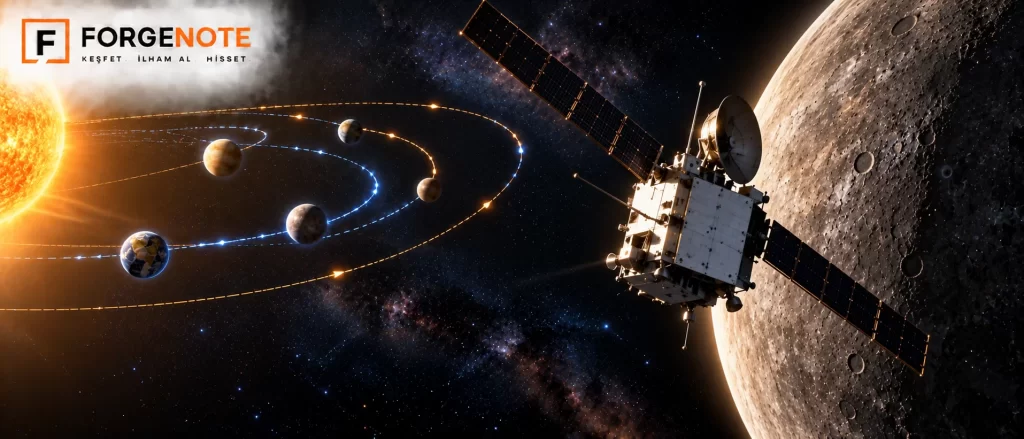 Sekiz Yıllık Yolculuğun Son Virajı: BepiColombo Merkür’e Ulaşmak İçin Neden 9,9 Milyar Kilometre Dolaştı?