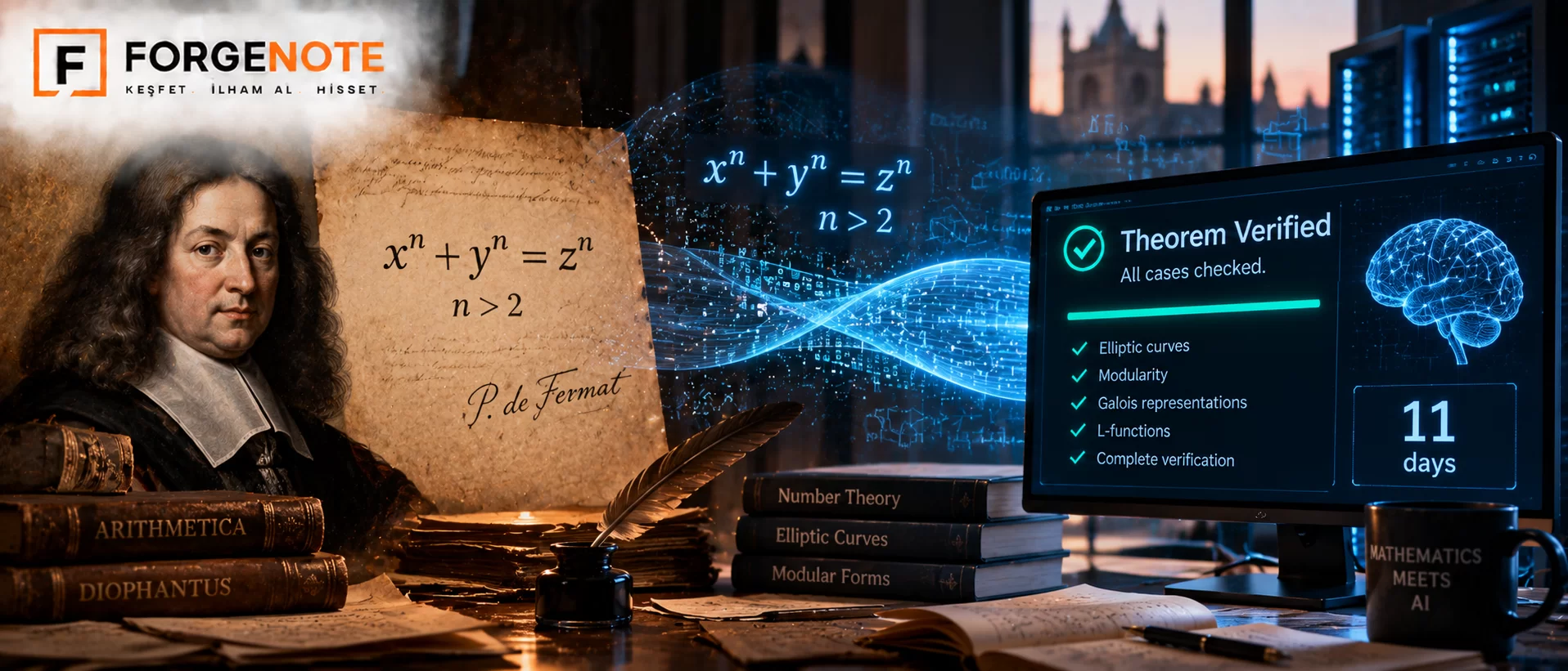 350 Yıllık Matematik Hikâyesi Bir Kez Daha Değişti: Yapay Zekâ Fermat’nın Son Teoremini 11 Günde Bilgisayara Doğrulattı